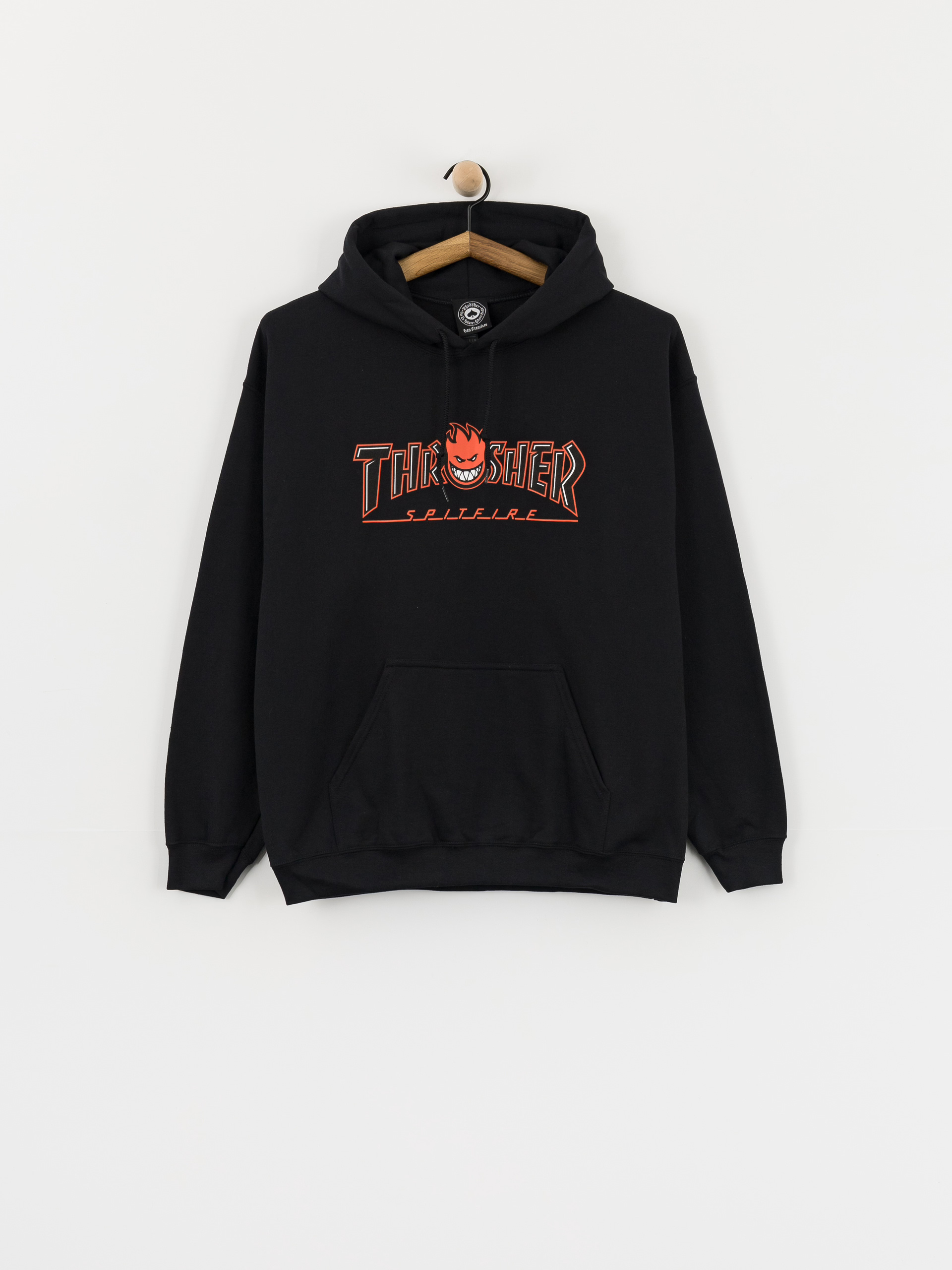 Thrasher x Spitfire - Big Head Outline