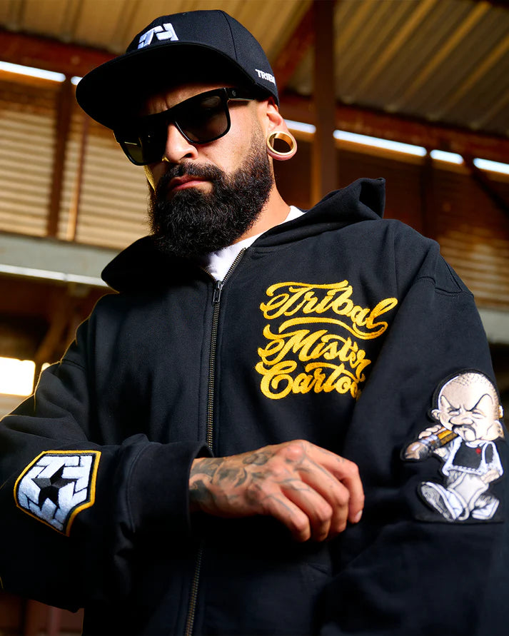 Mister Cartoon X Tribal - Zip Hoodie Premium
