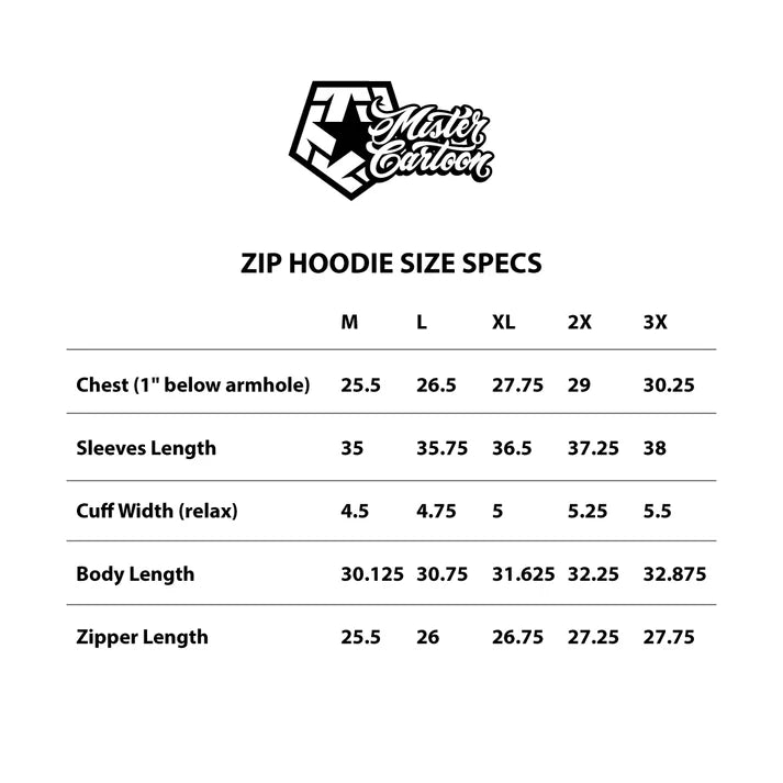 Mister Cartoon X Tribal - Zip Hoodie Premium