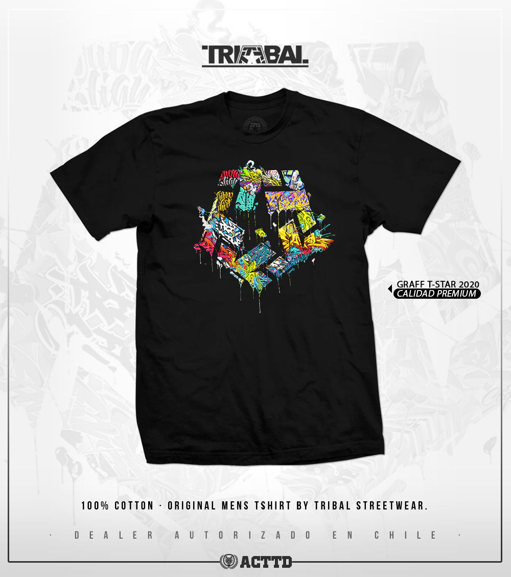 Polera Tstar Graff By Tribal Gear