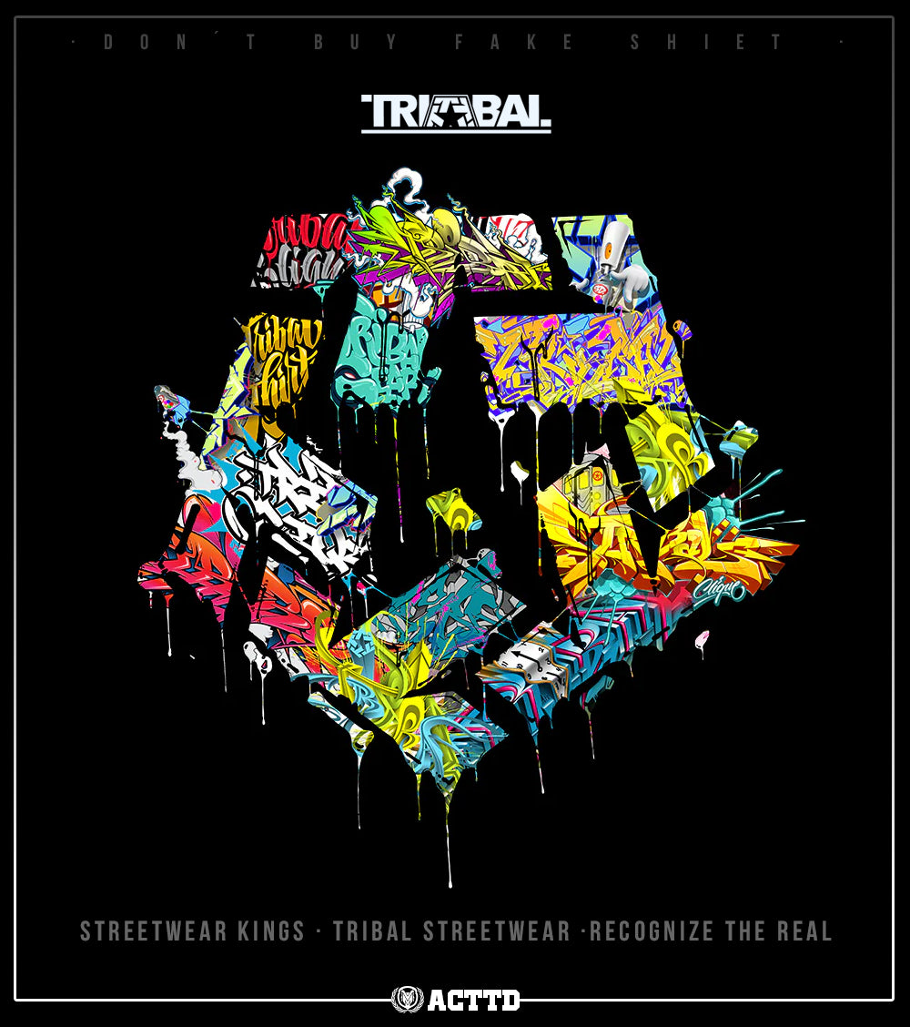 Polera Tstar Graff By Tribal Gear