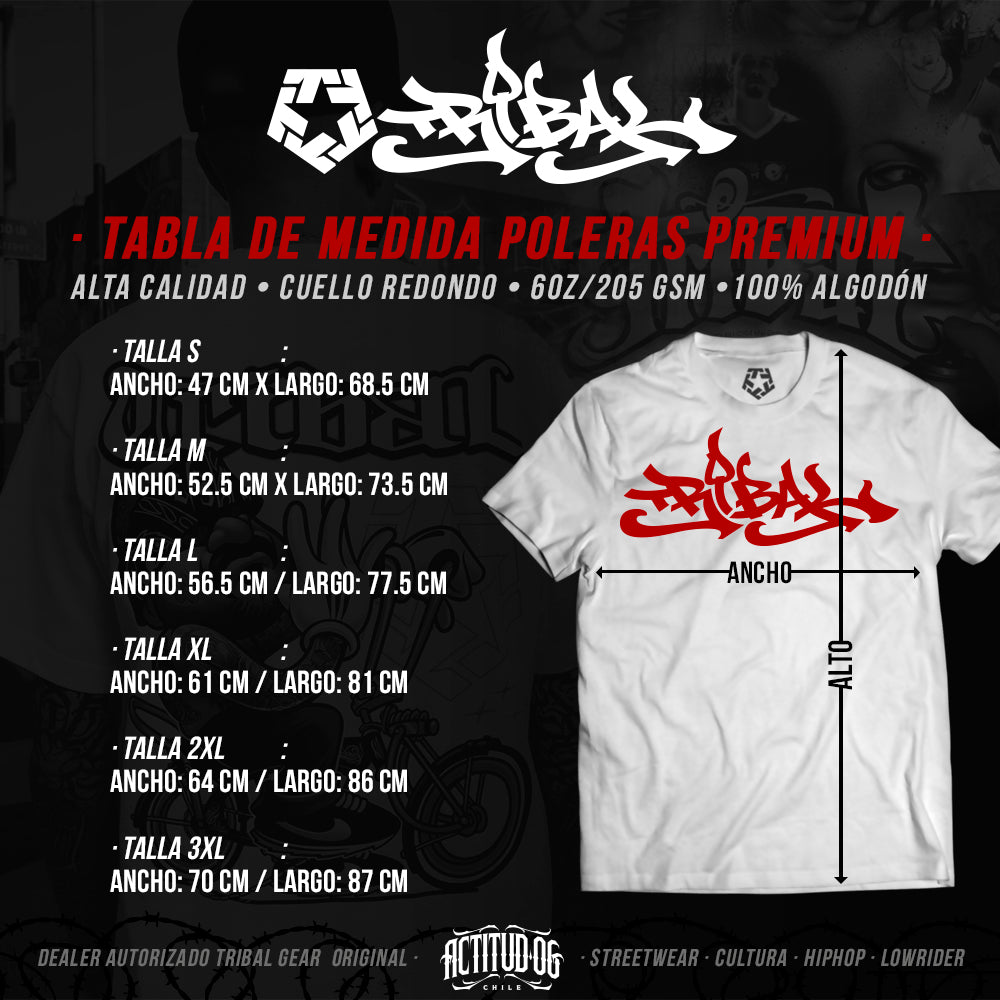 WORLDWIDE PUNK - Polera Tribal Gear Premium