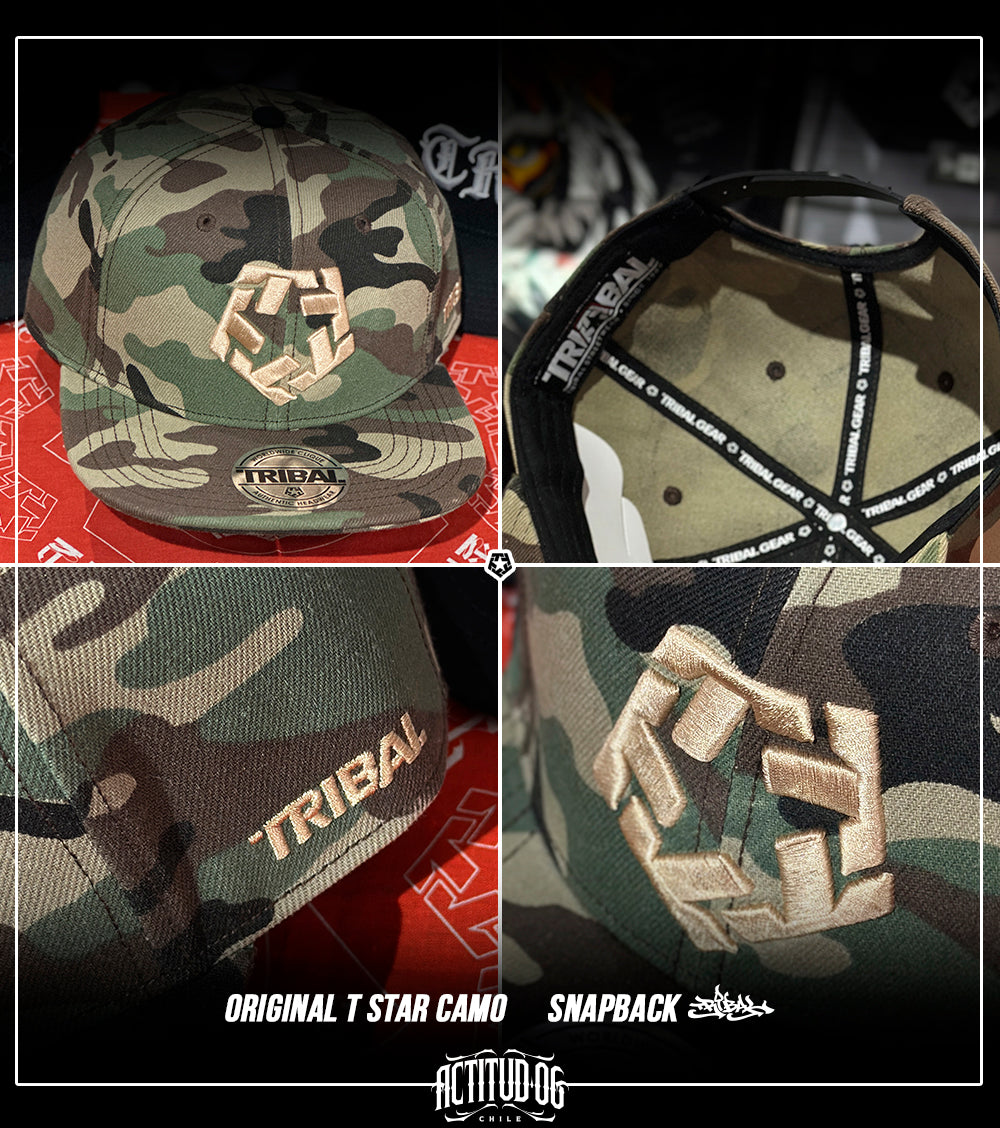 Gorra Tstar Camo · Tribal Gear