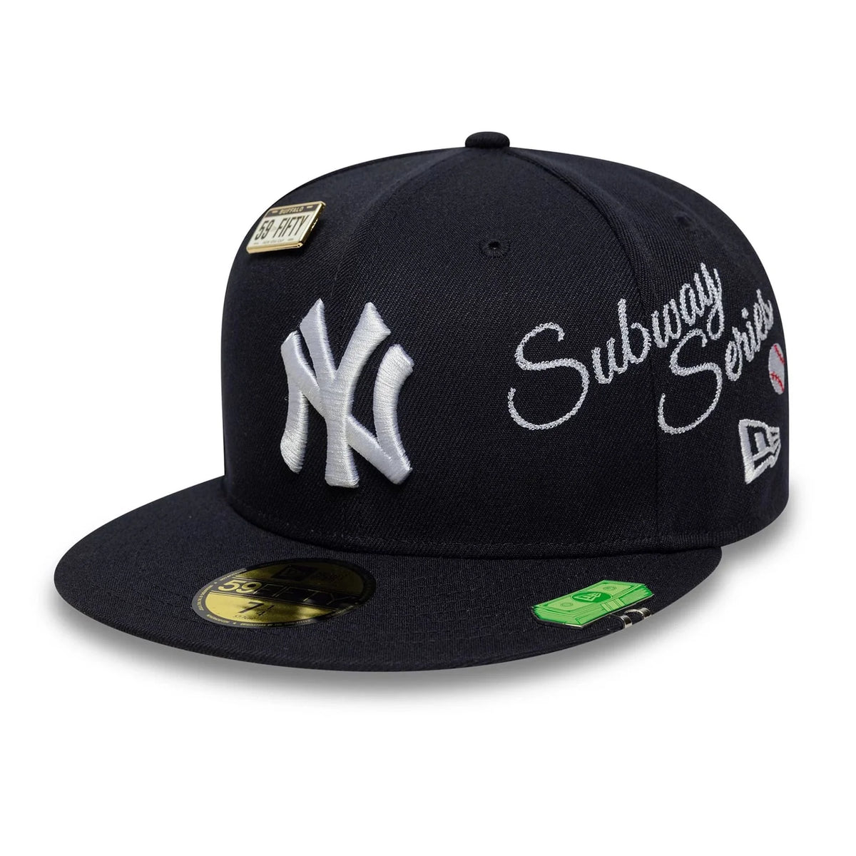 Gorra MLB Subway Series New York Yankees ‎59FIFTY Fitted Azul Marino - 7 3/8