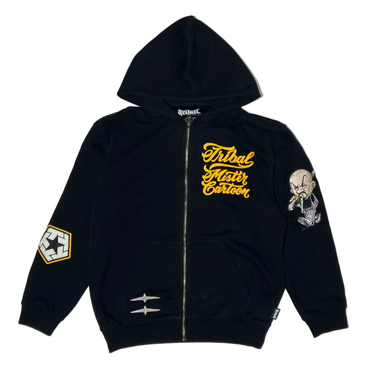 Mister Cartoon X Tribal - Zip Hoodie Premium