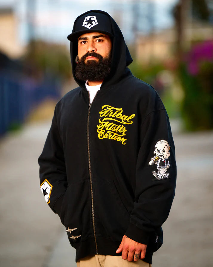 Mister Cartoon X Tribal - Zip Hoodie Premium