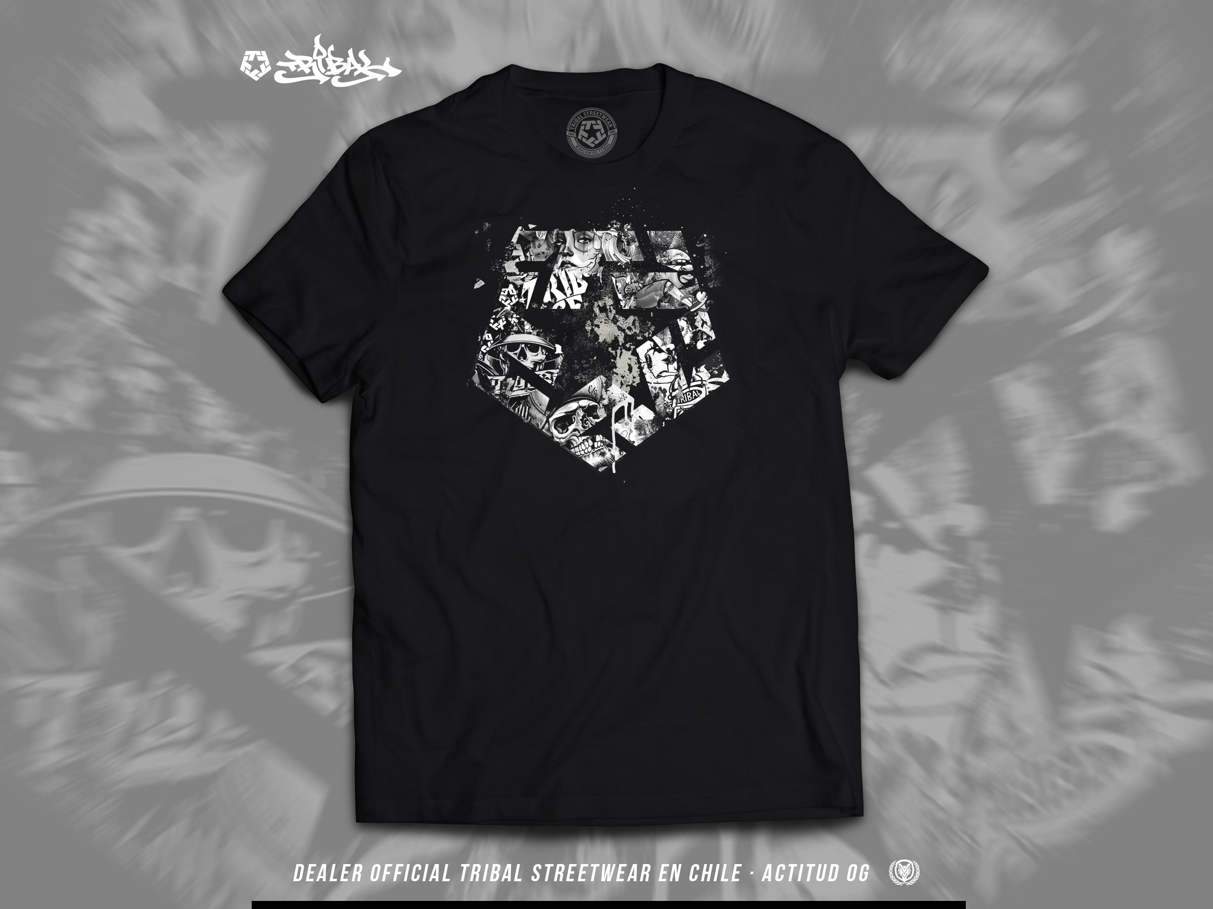 Polera GONE WALL T-Star By Tribal Gear