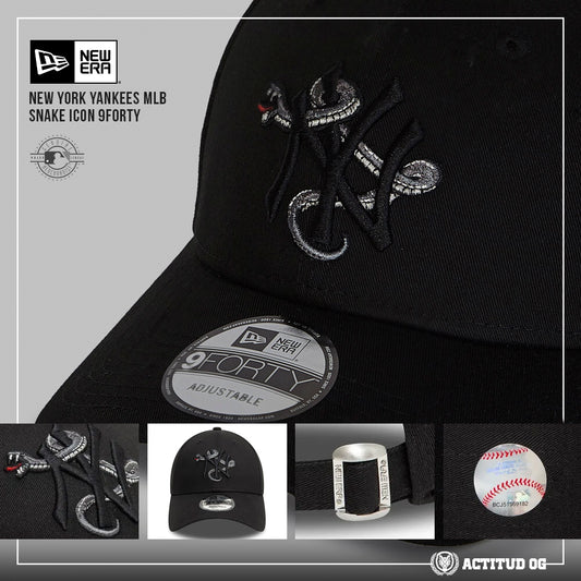 Gorra 9Forty New York Yankees MLB Snake Icon