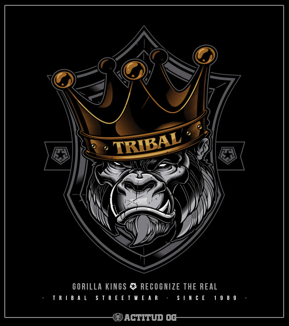 Polera Gorilla Kings By Tribal Gear
