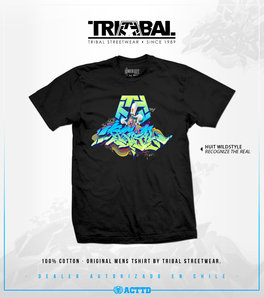 Polera Huit Wildstyle By Tribal Gear