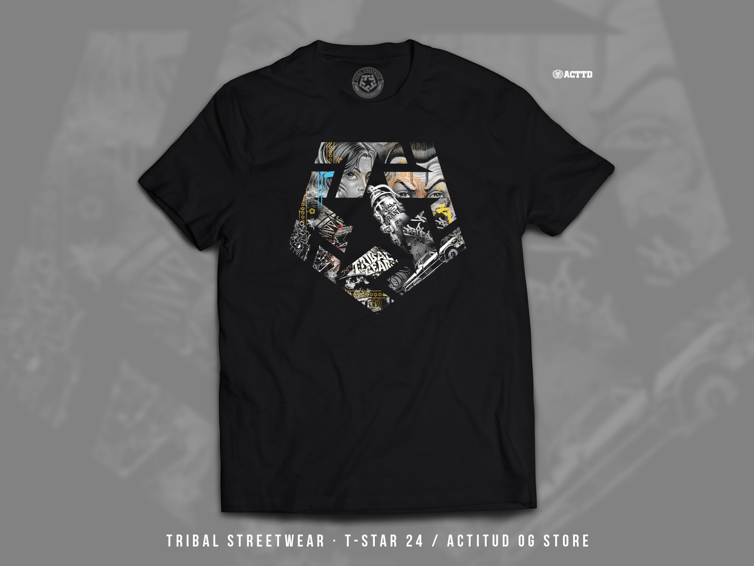 Polera T-STAR 24 Tribal Gear · Premium
