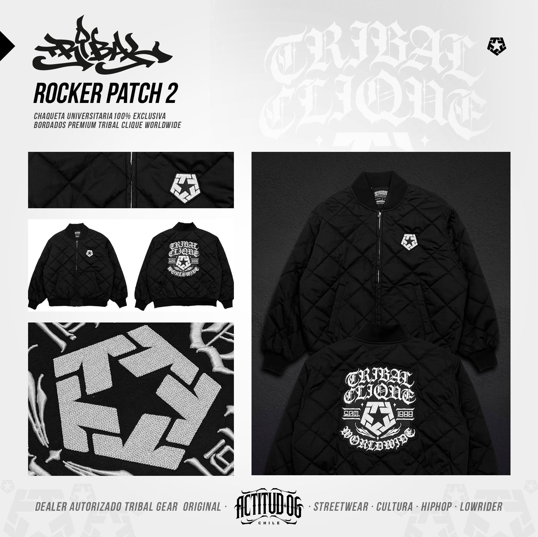 Rocker Patch 2 - Chaqueta Universitaria